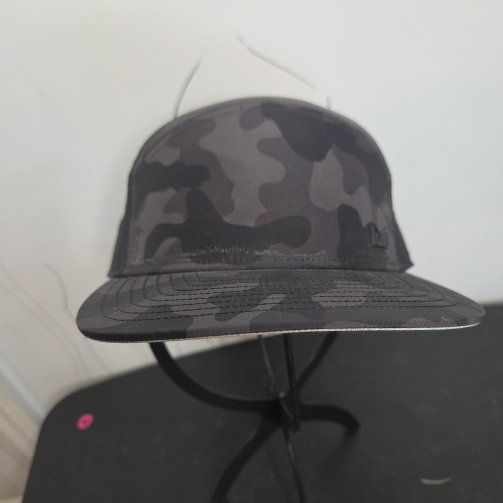 Melin Trenches Hydro Hat Black Camo Snapback Water Resistant Perforated Hat